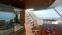 Yacht AMON -  Aft Deck